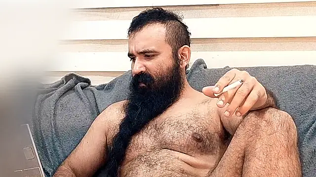 Barba_Negra_Fumador: διαδικτυακό σόου στην κ άμερα