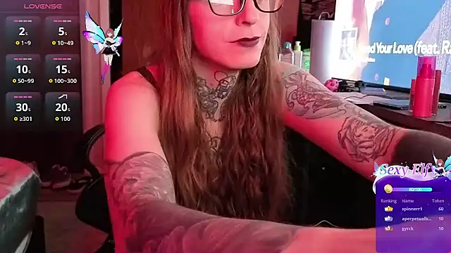 Show de spookysauc3 na webcam