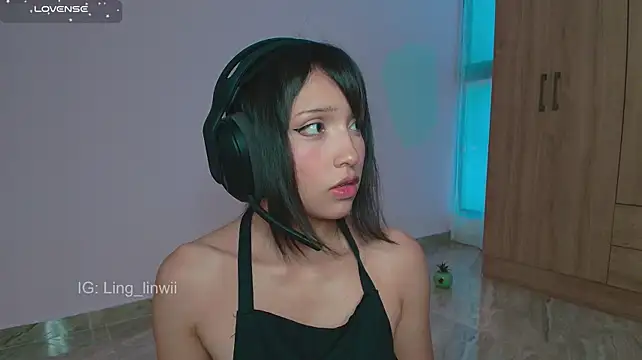 Show de ling_meow na webcam