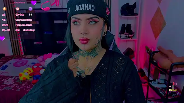 Chat XXX ao vivo de LauriInk1