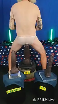 Show de FantasyMan-BiWM na webcam