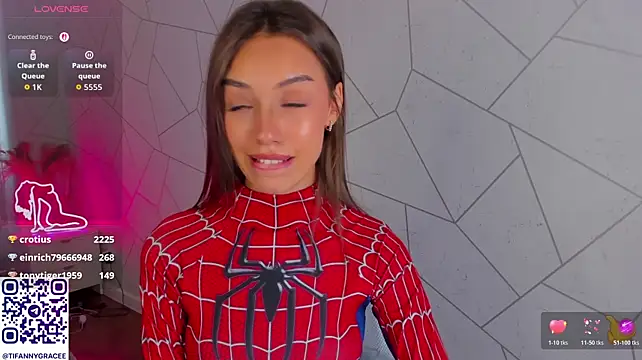 Tiffany-Grace webcam show