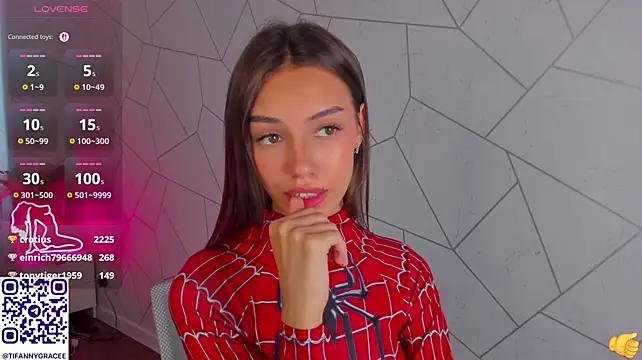 Chat +18 de Tiffany-Grace ao vivo
