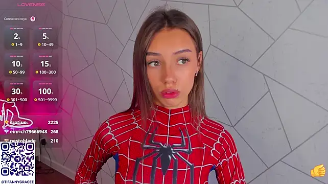Tiffany-Grace Adlı Modelin Canlı XXX Sohbeti