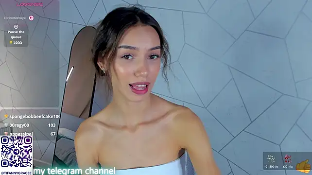 Chat XXX en directo de Tiffany-Grace