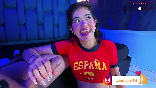 Zoe_Axel1 Adlı Modelin Web Kamerası Şovu