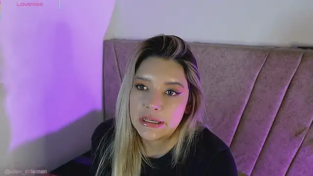 הופעת וובקאם של EliseColeman