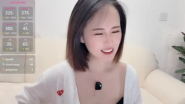 Show de Xiaoyu-99 na webcam