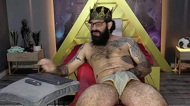 Show de Haraldsmed na webcam