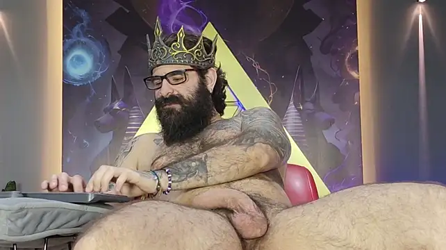 Show de Haraldsmed na webcam