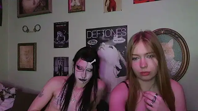 Show de vampyregrlll na webcam