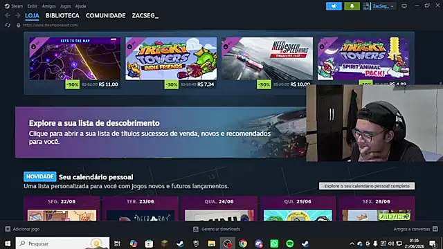 Show de webcam de SegZac