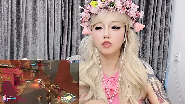 Show modela xiaoshuang001 na web-kameri