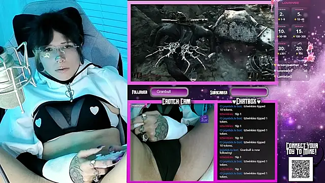 Show de xxunholymusexx na webcam