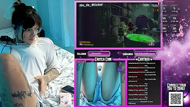 xxunholymusexx Show in webcam