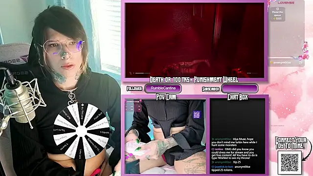 Show webcam de xxunholymusexx
