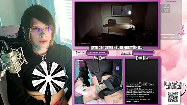 הופעת וובקאם של xxunholymusexx