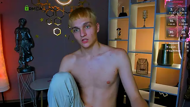 Show modela john_lik na web-kameri