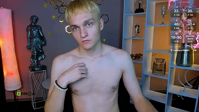 Show modela john_lik na web-kameri