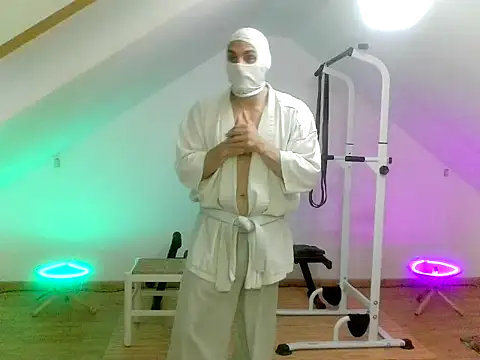 NinjaLaser webcam show