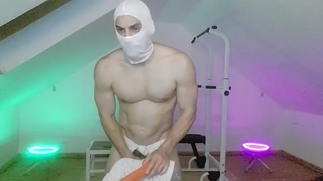 NinjaLaser Show in webcam