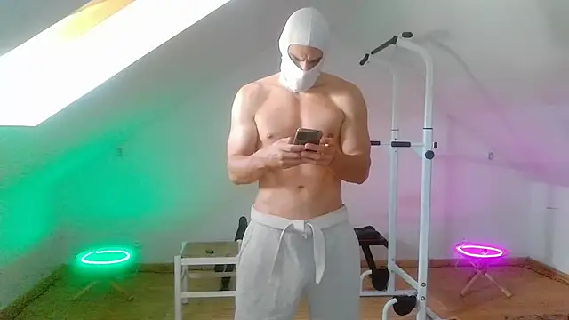 Show de NinjaLaser na webcam
