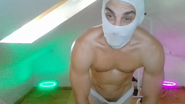 NinjaLaser Pertunjukan Webcam