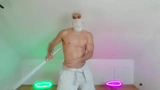 NinjaLaserのウェブカメラショー