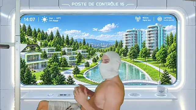 NinjaLaser Webcam Show