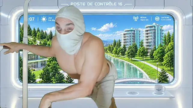 NinjaLaser: διαδικτυακό σόου στην κάμερα