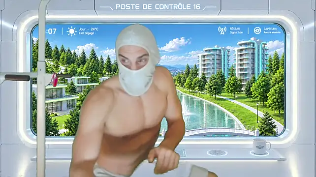 NinjaLaser Adlı Modelin Web Kamerası Şovu