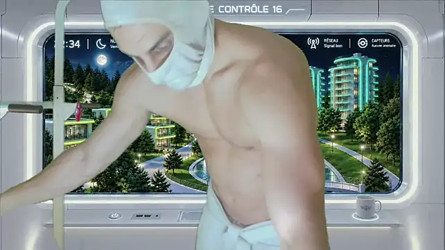 Show de NinjaLaser na webcam