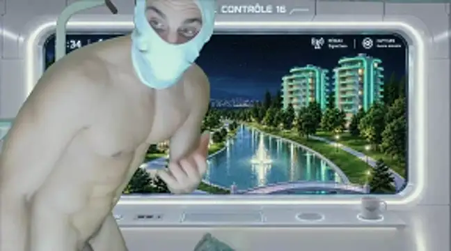 הופעת וובקאם של NinjaLaser