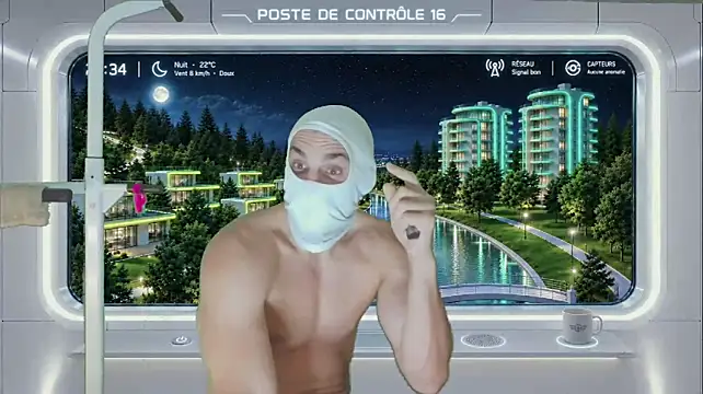 Show modela NinjaLaser na web-kameri