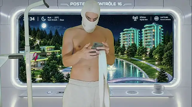 NinjaLaser Pertunjukan Webcam