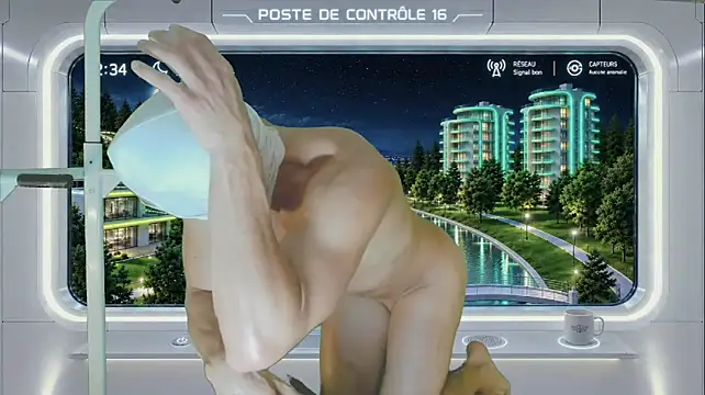 NinjaLaser Webcam Show
