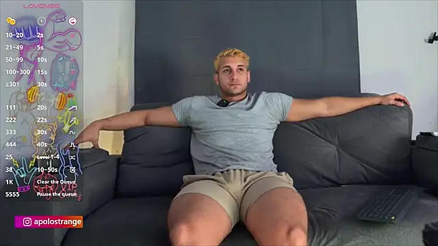 apolo_strange Adlı Modelin Web Kamerası Şovu