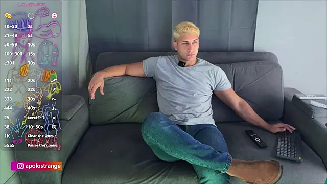 apolo_strange Adlı Modelin Web Kamerası Şovu