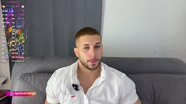 Show modela apolo_strange na web-kameri