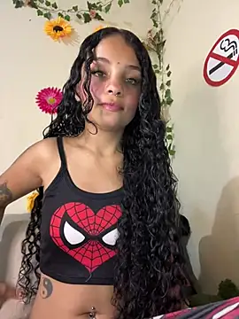Show de SpidderSecret na webcam