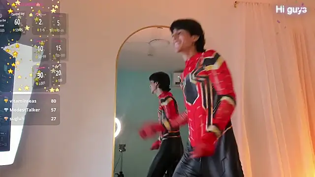 Cheys_Mast: διαδικτυακό σόου στην κάμερα