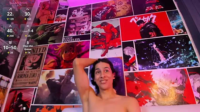 Show de Cheys_Mast na webcam