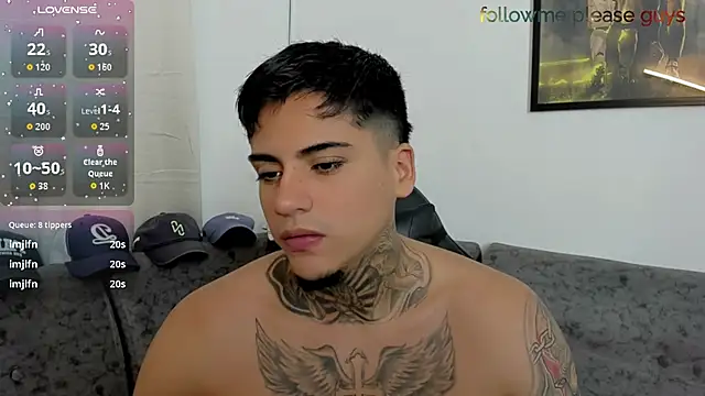 Webkamerová show sweetlatinoboy