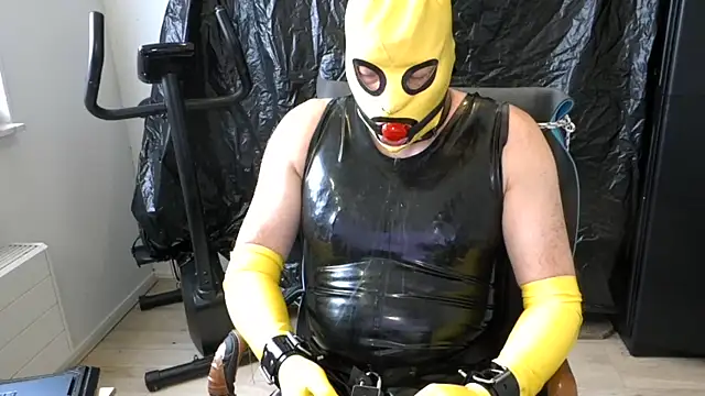 latexslaveboyn Webbikameraesitys