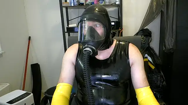 latexslaveboyn Webbikameraesitys