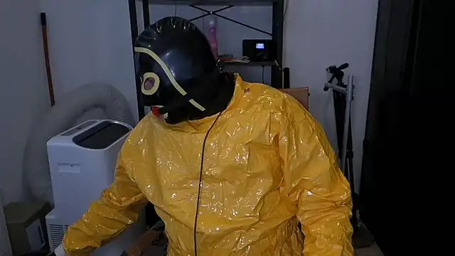 latexslaveboyn Webbikameraesitys
