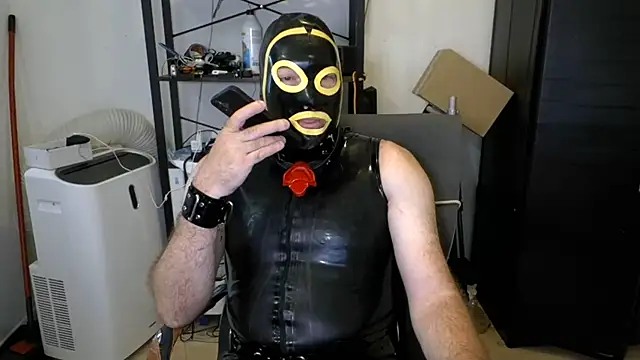 Show de webcam de latexslaveboy