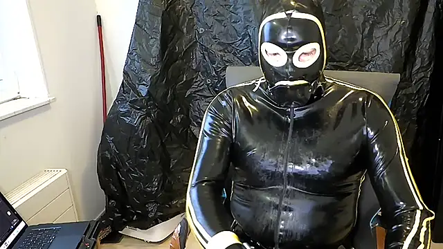 latexslaveboyn Webbikameraesitys