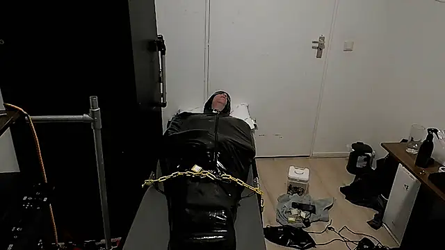 latexslaveboyn Webbikameraesitys