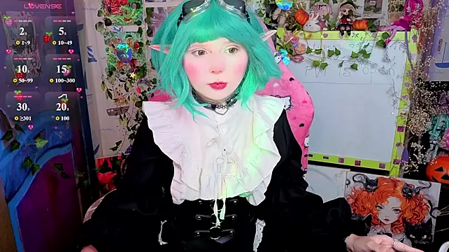 Show modela usagi_sasagi na web-kameri